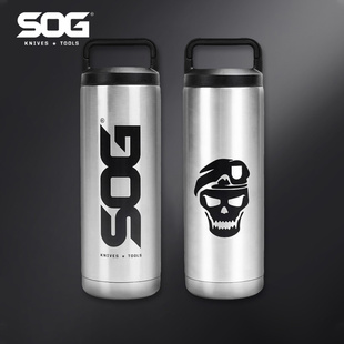 美国SOG索格304不锈钢真空保温杯户外旅行便携杯子随行杯双层水杯