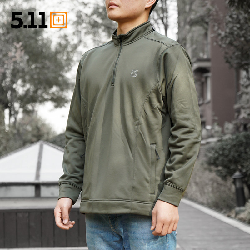 5.11 72396战术立领长袖卫衣 511春秋户外休闲上衣保暖外套