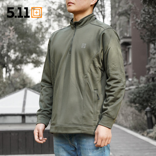 511春秋户外休闲上衣保暖外套 卫衣 5.11 72396战术立领长袖