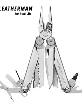 Leatherman莱泽曼 WAVE Plus波浪 多功能组合工具钳 户外求生装备