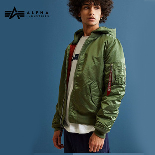 NATUS立领春秋外套 连帽卫 Alpha阿尔法工业飞行夹克L2B男士