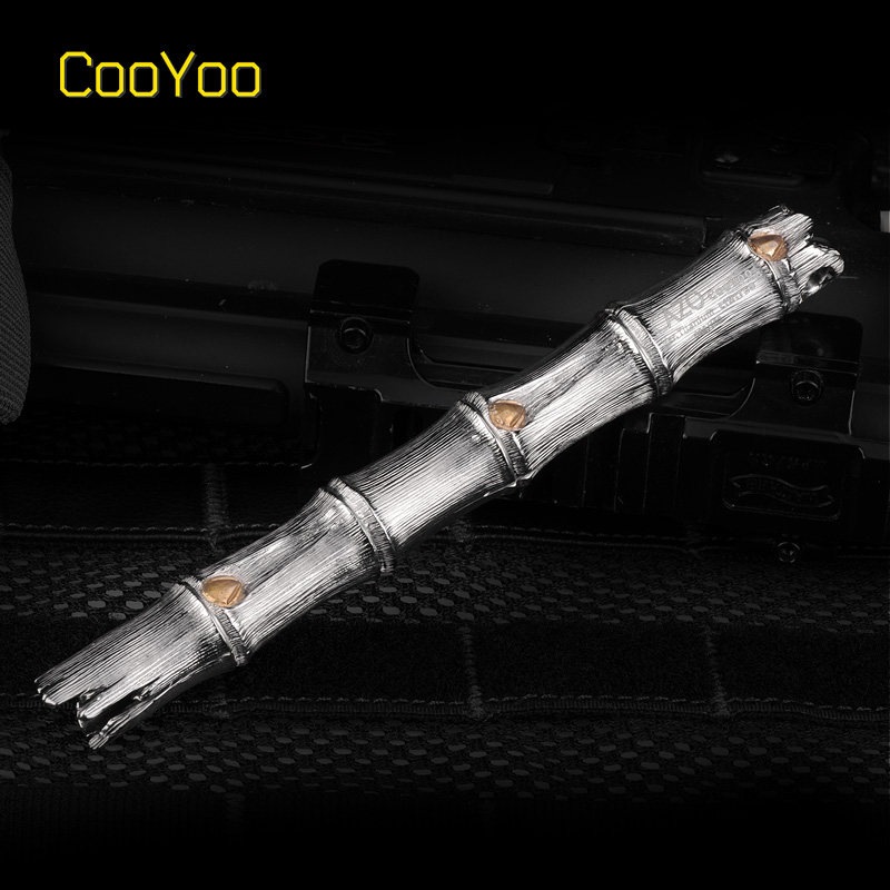 CooYoo酷友 CAZO Ti LIMITED 酷竹 手工雕刻钛合金酷棍EDC限量版