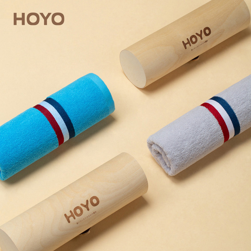 日本hoyo抗菌毛巾健身房跑步速干纯棉毛巾防臭伴手礼盒单条装定制
