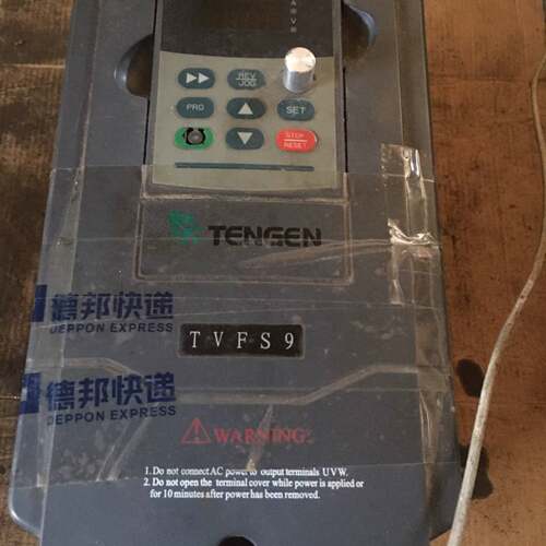 可维修TVFS9-2022天正变频器，件，包好，成色如图，盖板议价