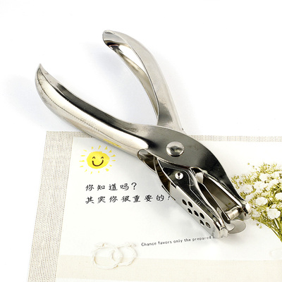 手握式热缩片打孔器明信卡片笔记本打孔钳 夹水晶滴胶手工diy工具