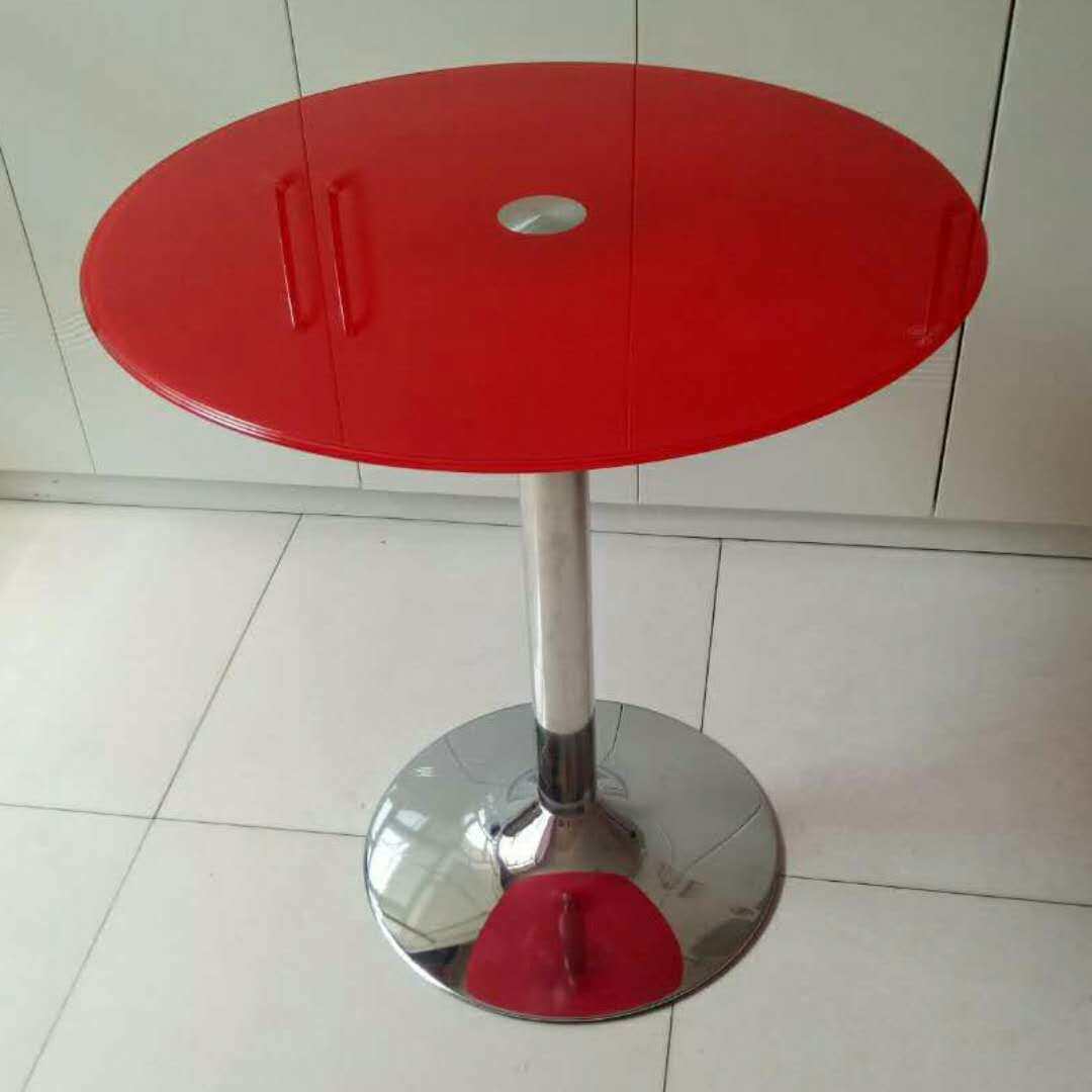 圆桌 洽谈桌咖啡桌 商务休闲简约钢化玻璃圆桌 圆形小桌子|ruв категории жилой мебели, Таблица класса, обеденный стол - от Buy2taobao.com для оказания профессиональной услуги покупки агента Taobao