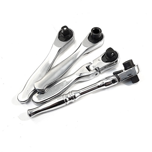 棘轮小飞扳手1/4套筒双向快速螺丝刀一字十字多功能套装省力迷你