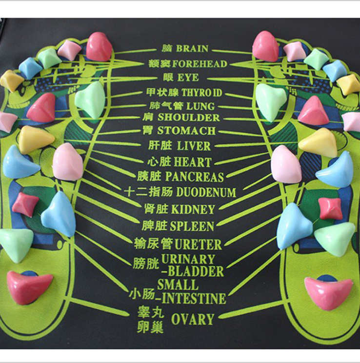 敬老院礼品健康之路脚底按摩垫足底按摩器按摩石子路走毯养生