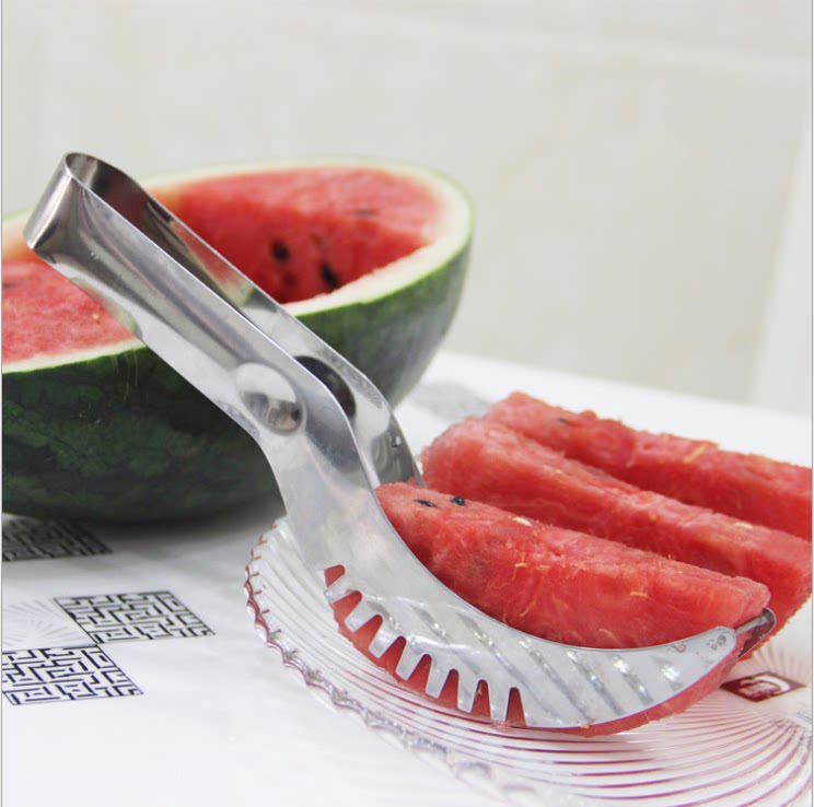 切西瓜神器特大号苹果切片器切西瓜水果刀不锈钢分割去核器多功能