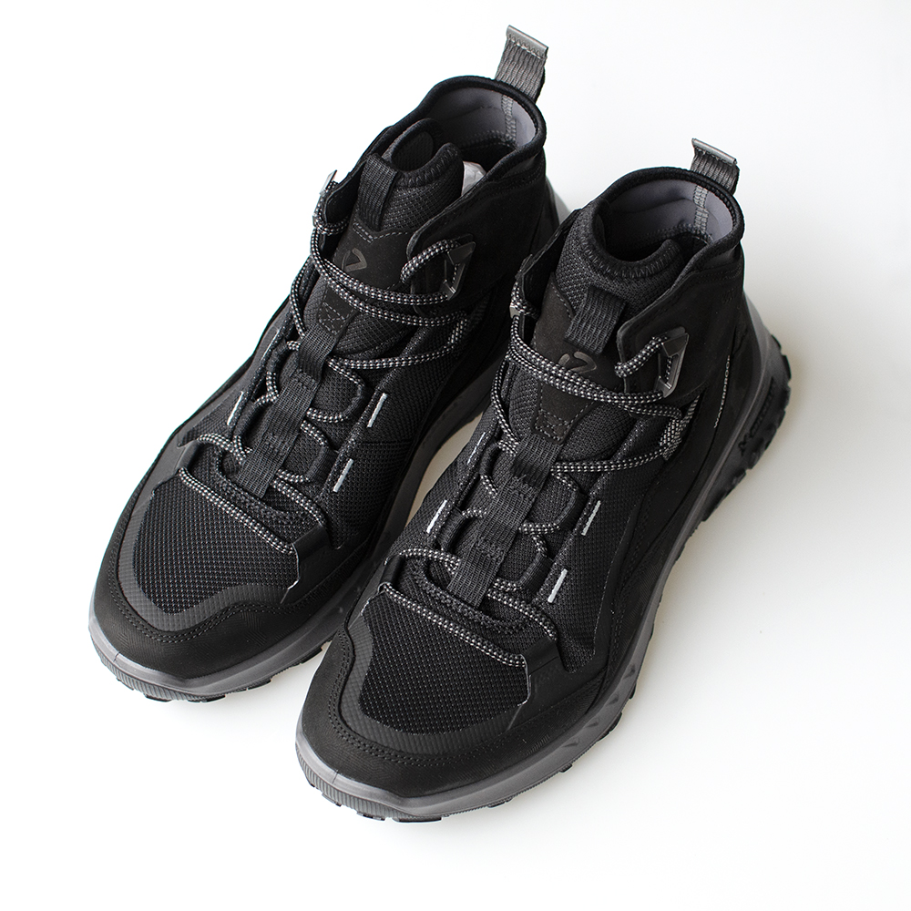 秋冬ECCO户外高帮男鞋