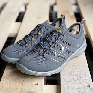 825774 网面透气休闲男鞋 正品 现货ECCO爱步热酷舒适轻便运动鞋