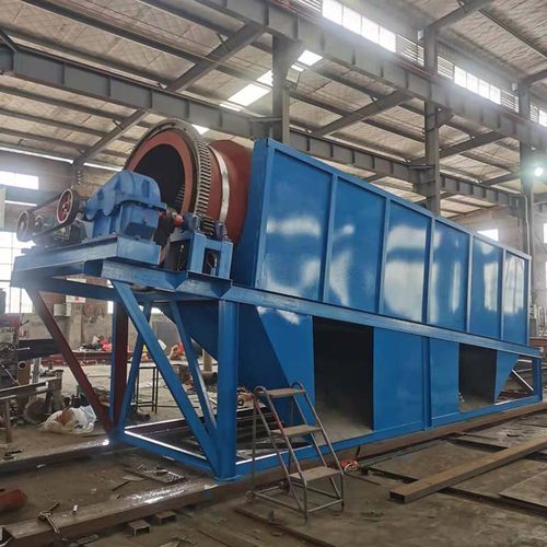 砂石场齿轮全自动水洗滚筒筛沙机