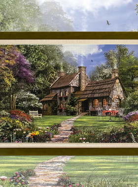 绝版现货 西班牙EDUCA进口拼图 Dominic Davision 石屋 3000片