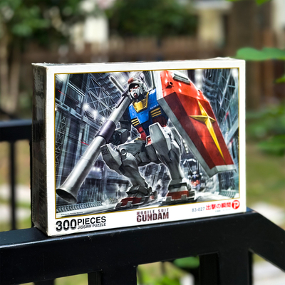 稀有 绝版现货 日本Beverly进口拼图 高达 出击的瞬间 300片