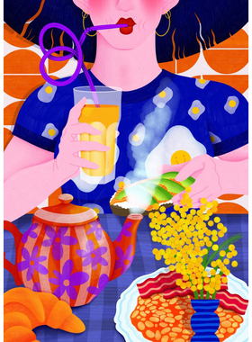 现货包邮 法国进口 Pieces and Peace 小众质感拼图 早午餐 500片