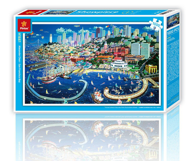 3DJPPintoo塑料拼图旧金山湾