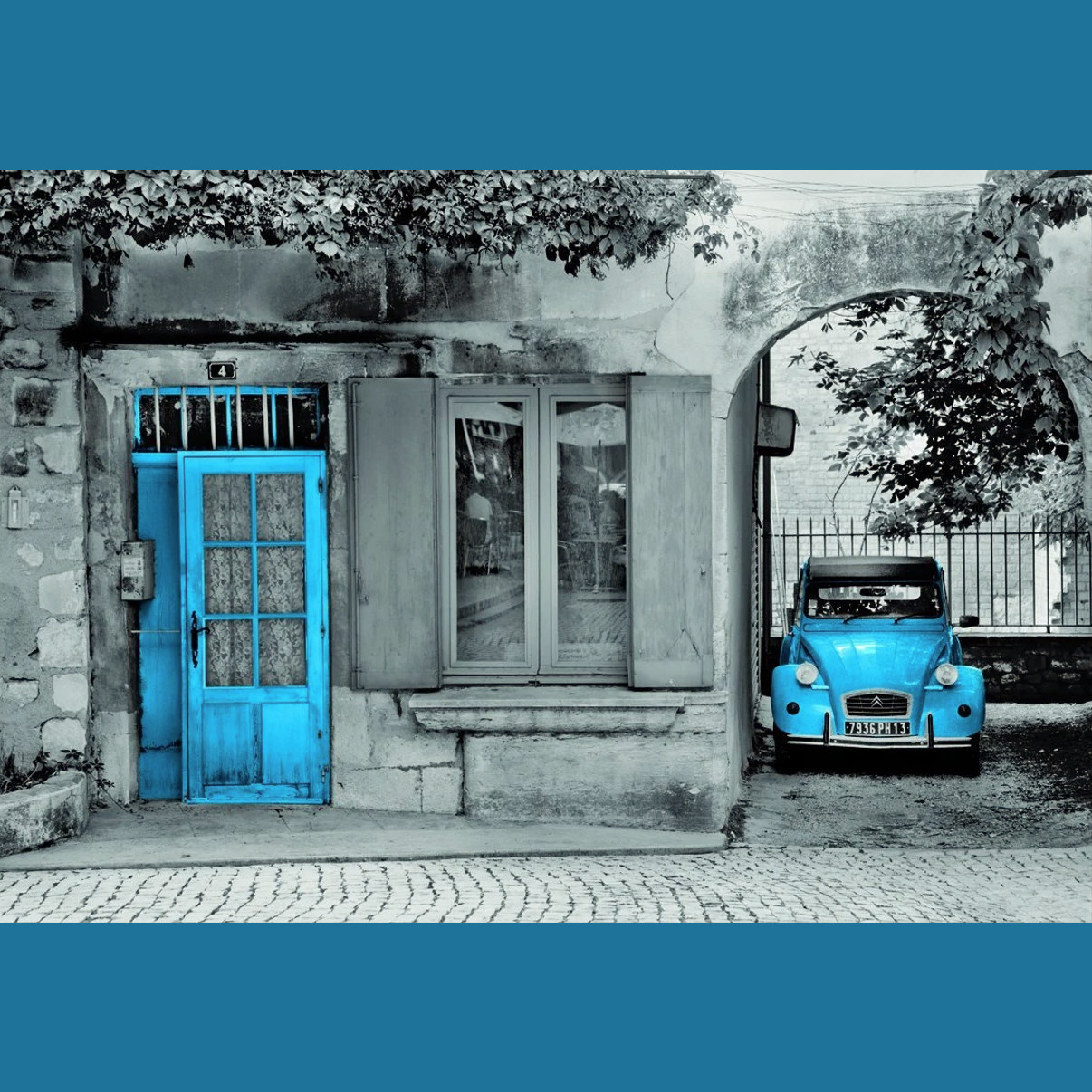 绝版现货 西班牙EDUCA进口拼图 黑白 法国 圣雷米普罗旺斯 1000片