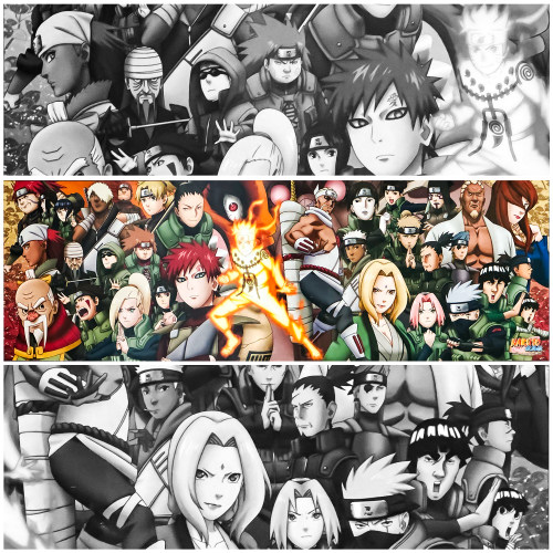 绝版现货 日本Ensky进口拼图 动漫 NARUTO 火影忍者联军 950片