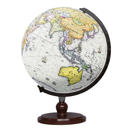 特价现货 包邮 3d-jp紫色中文地球仪拼图 塑料 9吋540片 附c型架