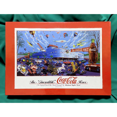 绝版现货 Central Hobby 日本进口拼图 可口可乐赛车大奖赛2000片