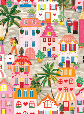 现货 法国 Pieces Peace 进口小众质感拼图 爱 无处不在 1000片