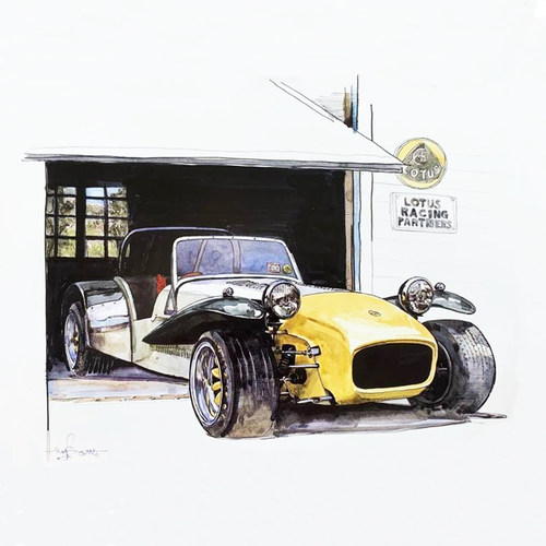 绝版 日本进口Artbox拼图 池田和弘 Caterham Super Seven 500片