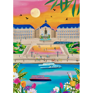 Peace Pieces 进口小众拼图 波尔多 500片 现货 交易所广场 法国