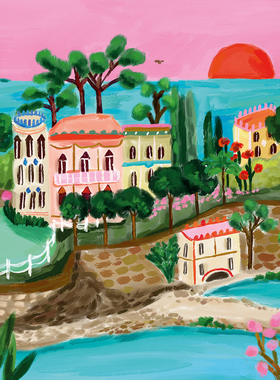 现货 法国 Pieces and Peace 小众进口质感拼图 尼斯 Nice 500片