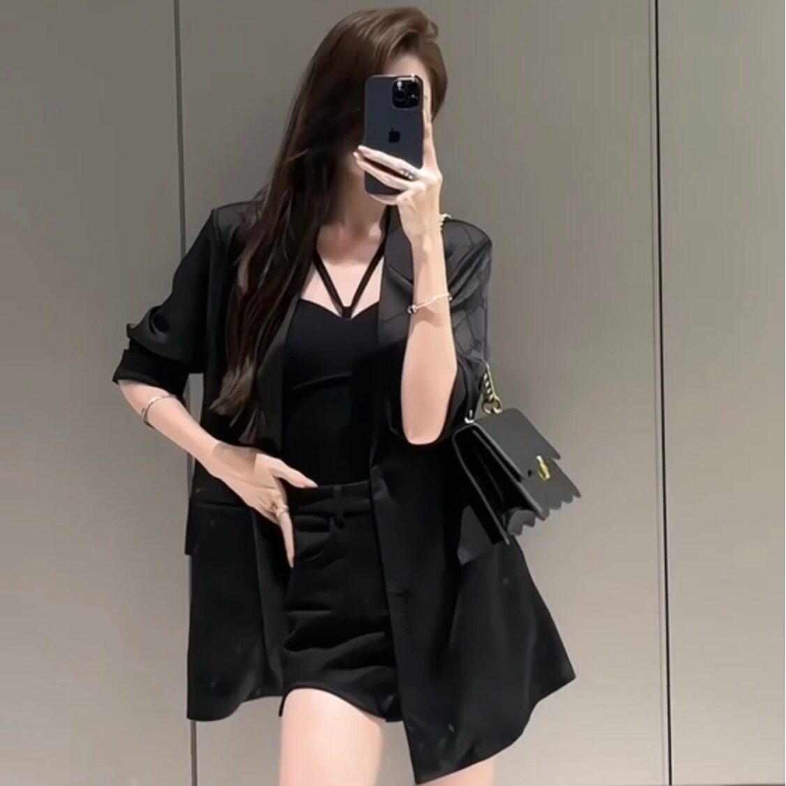 春季韩版通勤宽松西装外套女chic早春薄款休闲小众显瘦短款上衣