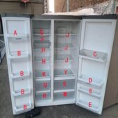 适用西门子冰箱BCD 610W抽屉分层玻璃隔板 604W 601W BCD