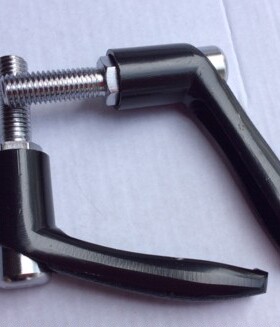 L型不锈钢旋钮动感单车锁紧健身房配件调坐垫高低调节旋钮迈宝赫