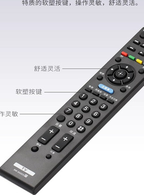 适用于索尼液晶电视遥控器 KLV-42EX410 KLV-32EX310 KLV-22EX310