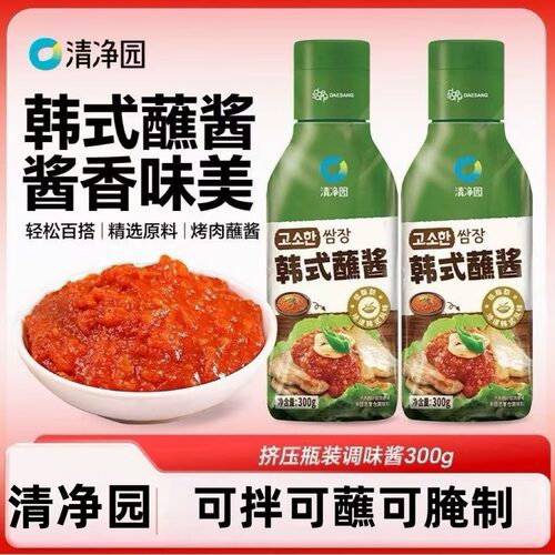 清净园韩式蘸酱生菜下饭酱300g