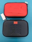 李宁2022新款 方形乒乓球硬质拍套拍包硬质球板盒保护套 双层