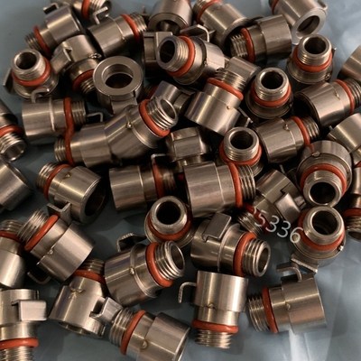 新内窥镜导光束冷光源光纤 wolf storz 等转换接口 短Y卡扣接头