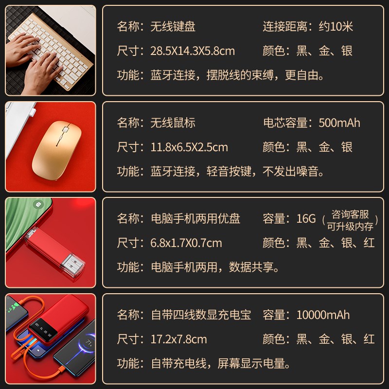 新品上市公司年终会议商务礼品定制logo企业单位年W会团建活动豪