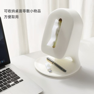 新品 茶几整理抽纸 欧式 家用桌面收纳纸巾盒餐厅客厅高级L轻奢立式