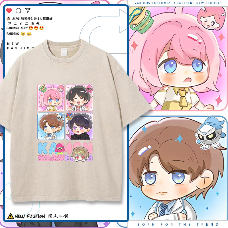 假面骑士艾克赛德短袖T恤夏季