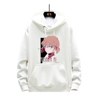 卡通动漫灰原哀外套带帽衫卫衣