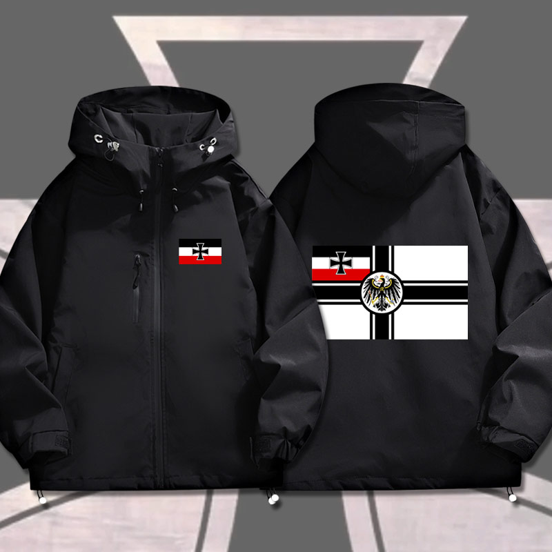 德意志帝国战旗普鲁男女夹克