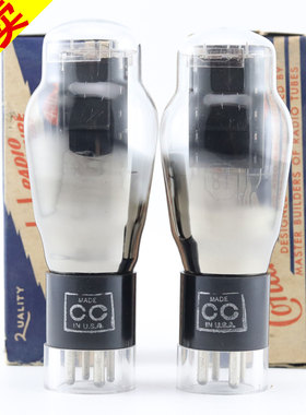 全新美国原盒CC 81/281/381带D环/方环加强筋吊灯丝葫芦身电子管