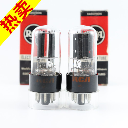 精选配对全新美国原盒RCA 6SN7/6N8P/5692/CV181方环6sn7电子管 - 封面