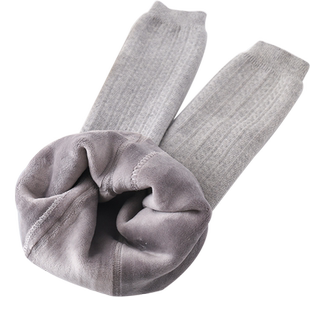 女童打底裤秋冬季厚款加绒加厚纯棉外穿女宝宝九分裤袜儿童连裤袜