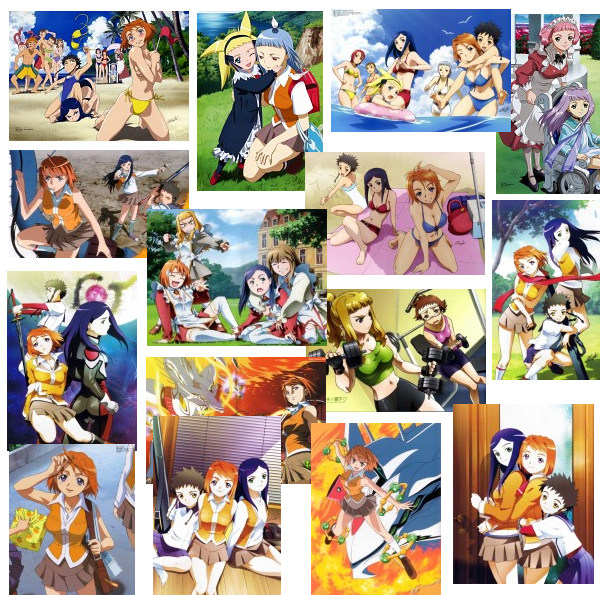 舞姬 舞-hime 鸨羽舞衣 动漫卡通人物周边卡片壁纸迷你小海报22张