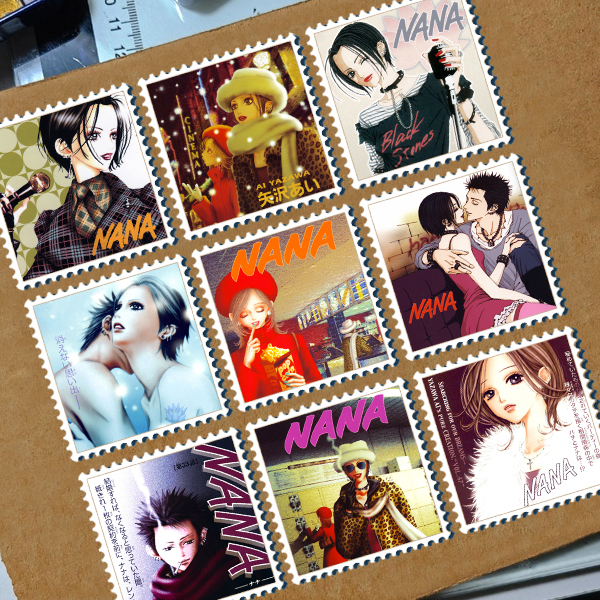 矢泽爱 娜娜NANA周边35枚贴纸二次元日系古早怀旧DIY无粘性装饰画