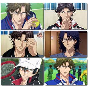 网球王子迹部景吾幸村精市越前龙马手冢国光便签纸留言书签卡片