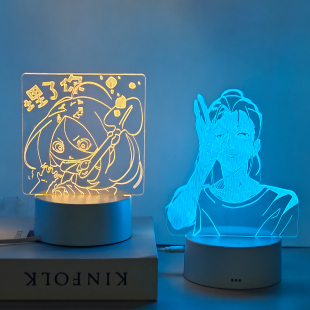 一人之下动漫周边宝儿姐冯宝宝手办桌面摆件氛围小夜灯送男生女孩