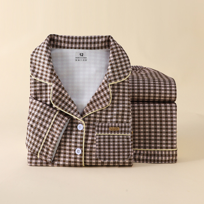 兄妹姐弟儿童德绒睡衣男孩女孩2026秋冬季新款加厚男童女童家居服