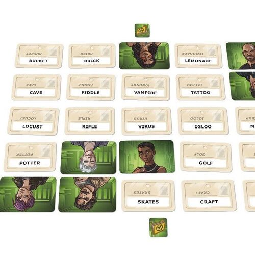 新新亚马逊销桌游戏Codenames duet行动代号二重奏益智卡牌