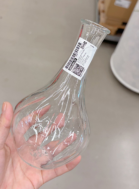 维利斯塔透明玻璃花瓶17cm